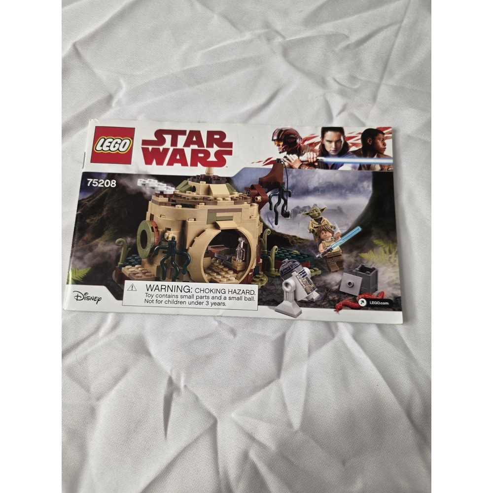 LEGO Star Wars 75208 Yoda's Hut Instruction Manual Booklet Only English 2018
